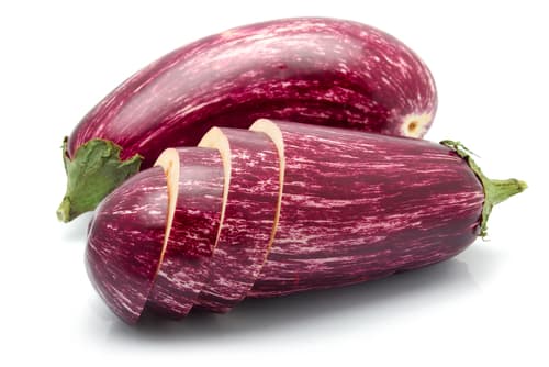 AUBERGINE STRIPY