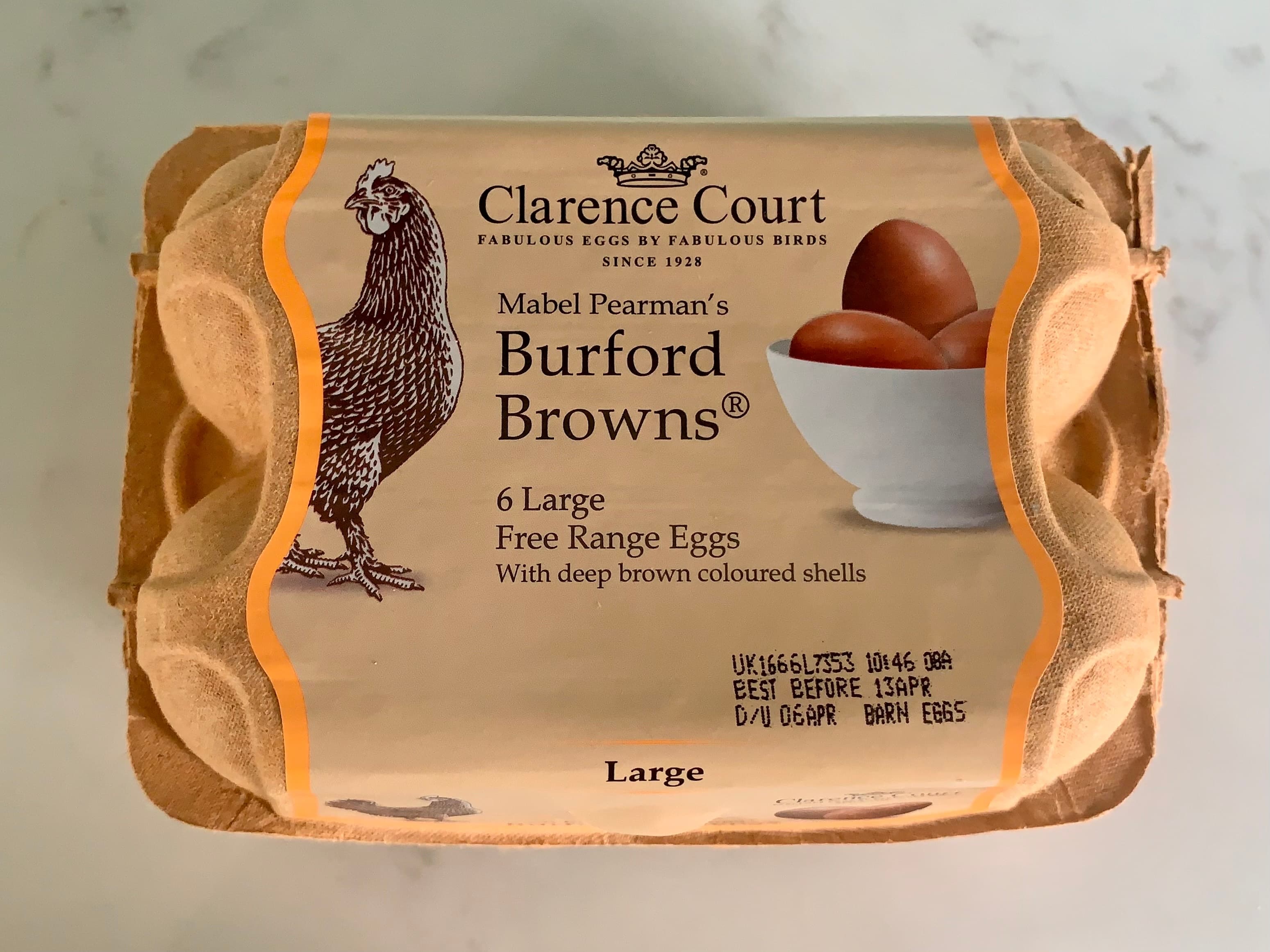 EGGS BURFORD BROWN X15DZN