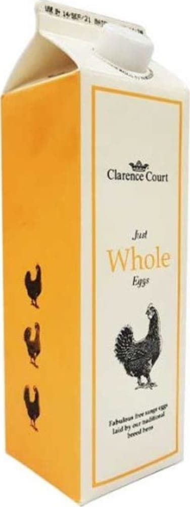 EGG WHOLE CLARENCE COURT X 1LITRE