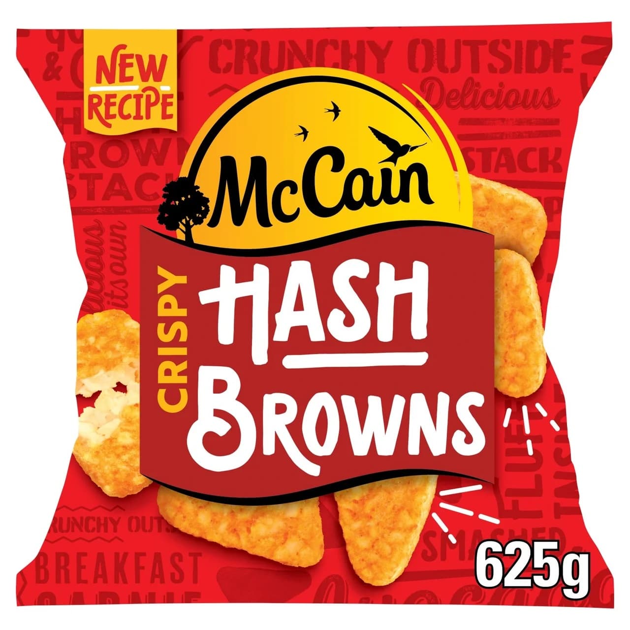 FROZEN HASHBROWNS MCCAIN X BOX