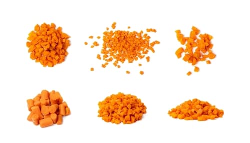 PREP CARROT DICED 2CM