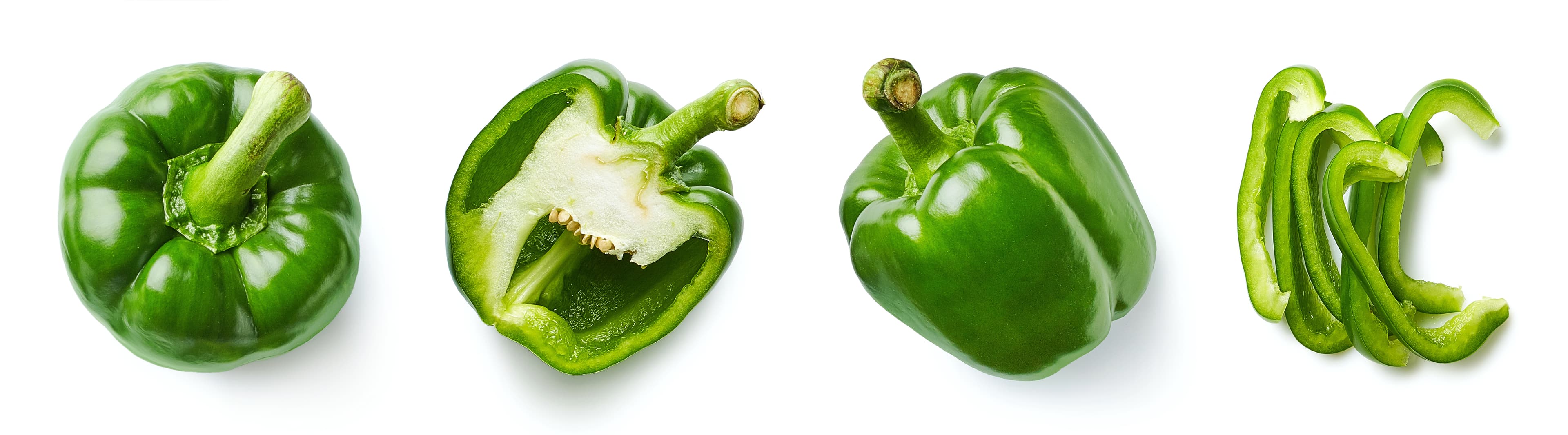 PREP GREEN PEPPER SLICED